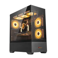 PC Power ICE TOWER BK Desktop Case